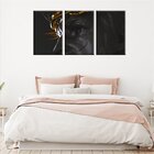 Kit 3 Telas Decorativas Religião Cristo Rei