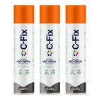 Kit 3 Tintas Spray Laranja Uso Geral Inter/xterno 400ml Cfix