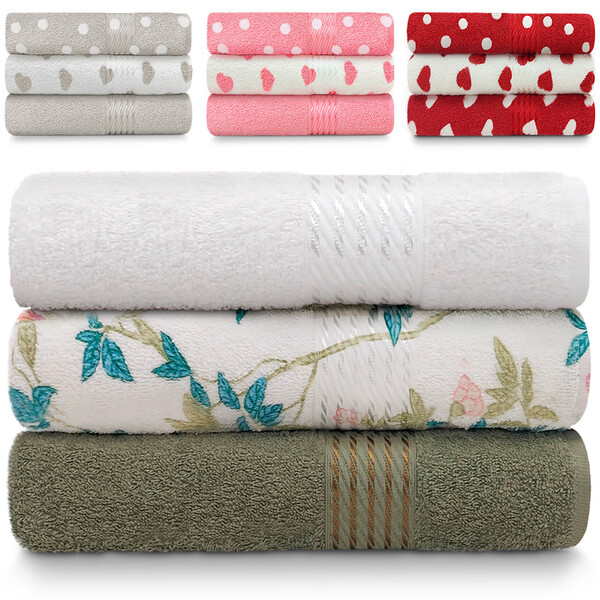 Kit 3 Toalhas De Banho 100 Algodão Prisma Dohler