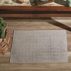 Kit 3 Toalhas P/ Piso Felpudo Royal Ii 45x70 Cinza/azul/bege