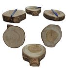 Kit 3 Toquinhos De Madeira Rústica Lixados.