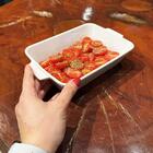 Kit 3 Travessas De Porcelana Branca 23,5x15cm Refratários Com