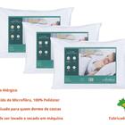 Kit 3 Travesseiros Altenburg Suporte Médio Silk Touch Para Qu