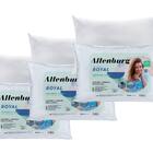 Kit 3 Travesseiros Royal Altenburg Percal 180 Fios Fibra Sili