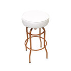 Kit 3 Unidades Banqueta Altura 65cm Bar Giratória Cor Cobre A