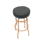 Kit 3 Unidades Banqueta Altura 65cm Bar Giratória Cor Cobre A