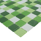 Kit 3 Unidades Pastilhas De Vidro Para Cozinha Banheiro Pisci