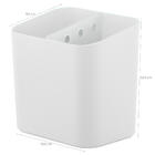 Kit 3 Utensílios Escorredor De Louça Talher Porta Detergente