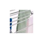 Kit 3 Varal De Parede 1,20 Metros Sanfonado De Alumínio - Gb