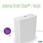 Kit 3 Vaso Sanitários Rimless Com Caixa Acoplada Smart Clean®