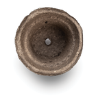 Kit 3 Vasos Fibra Biodegradável Bege Nagmobio