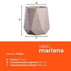 Kit 3 Vasos Mariana Pedra Terrano
