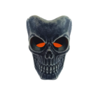 Kit 3 Velas Caveira Led Temáticas Halloween Eletronicas Com P