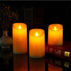Kit 3 Velas Led Flame Moving Em 3 Tamanhos - Yazi