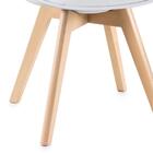 Kit - 3 X Banquetas + 6 X Cadeiras Estofadas Leda - Branco