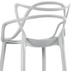 Kit - 3 X Banquetas Altas Masters Allegra - Cinza Claro