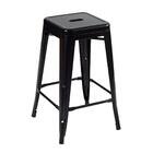 Kit - 3 X Banquetas Iron Tolix - 66 Cm - Industrial - Aço - V