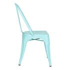 Kit - 3 X Cadeiras Iron Tolix - Azul Tiffany