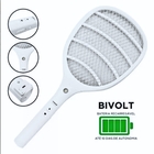 Kit 3 X Raquetes Mata Mosca Mosquito Recarregavel C/ Luz De L