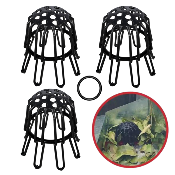 Kit 3und Grelha Flexível Abacaxi Calha Anti-folhas 75mm À 100