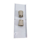 Kit 3x Arandela Focos Fachos Frisos 30cm P/ 2 Lâmpadas E27 -