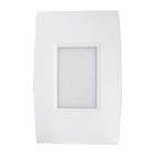 Kit 3x Luminária Balizador Led Parede Escada 6500k Caixa 4x2