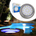 Kit 3x Luminária Piscina Led Ø80mm Cromada 18w Luz 6500k St10