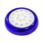 Kit 3x Luminária Piscina Led Smd Ø80mm 18w Luz 6500k Acabamen