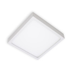 kit 3x Painel Plafon Led 15w Luminária Sobrepor 14x14cm Branco