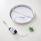 Kit 3x Painel Plafon Led 18w Luminária Sobrepor Redondo Branco