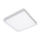 Kit 3x Painel Plafon Led 22w Luminária Sobrepor 20x20cm Branco