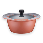 Kit 3x Panelas Cerâmica Natural Antiaderente Newtro - Roichen