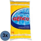 Kit 3x Ph Certo Alcalinizante 2kg - Genco