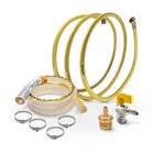 Kit 4,5 Metros Tubo Pex 16mm + 2 Cotovelos + Conexões