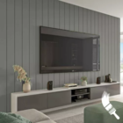 Kit 40 Barras Lambri Shiplap Decoração Parede Revestimento Md