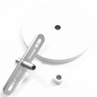 Kit/40 Canopla Lustre Pendente Cilíndrica Vivare Md-1004 11x1