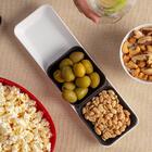 Kit 40 Pequenos Pratos Petisqueiras Essential Coza Molheiras