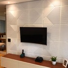 Kit 40 Placas Parede Revestimento Flexivel Ripado Moderno Dec