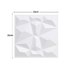 Kit 40 Placas Pvc 3d Revestimento De Parede Diamante Decorati