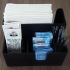 Kit 40 Portas Sachês Guardanapos Açúcar Organizador Multiuso