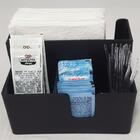 Kit 40 Portas Sachês Guardanapos Açúcar Organizador Multiuso