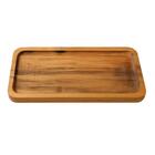Kit 40 Tábuas Teca Bandeja Restaurante 20x10cm Petisqueira M
