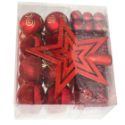 Kit 44 Peças Enfeites Natalinos Variados P/ Árvore De Natal V