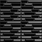 Kit 44 Placas 3d Pvc Preto Decoração Revestimento Premium De