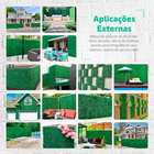 KIT 45x Placa de Grama Artificial Tapete Interno - 60x40 - Bu