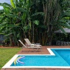 Kit 48 Borda Piscina Atermica  50x25x2,0cm Branca - Silvano S