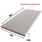 Kit 48 Borda Piscina Atermica  50x25x2,0cm Branca - Silvano S