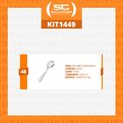 Kit - 48 Colheres De Sobremesa Luxo Laguna Em Aço Inox Csitop