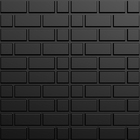 Kit 48 Placas 3d Pvc Preto Decoração Revestimento Premium De