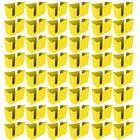 Kit 48 Suportes Porta Guardanapos De Mesa Trio Crippa Amarelo